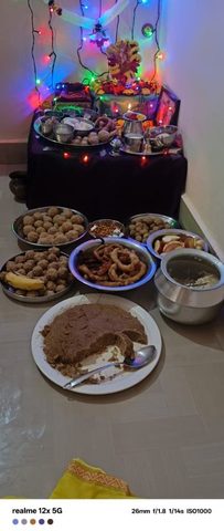 Puja photo from ashmit upadhyay