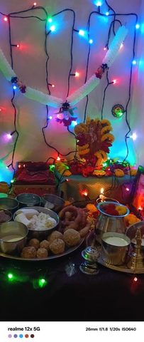 Puja photo from ashmit upadhyay